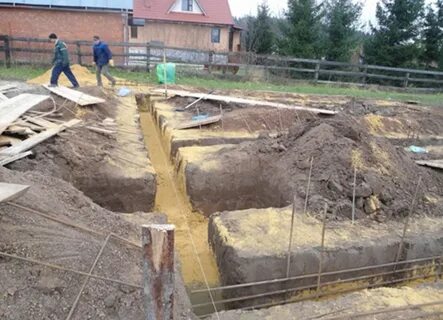Гидроизоляция фундамента стеклотканью на мастике