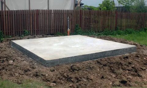 Фундамент для резервуара с водой