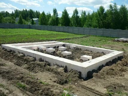Фундамент для дома из силикатного кирпича