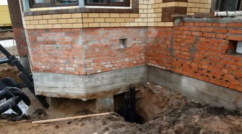 Фундамент для дома из сруба с прирубом